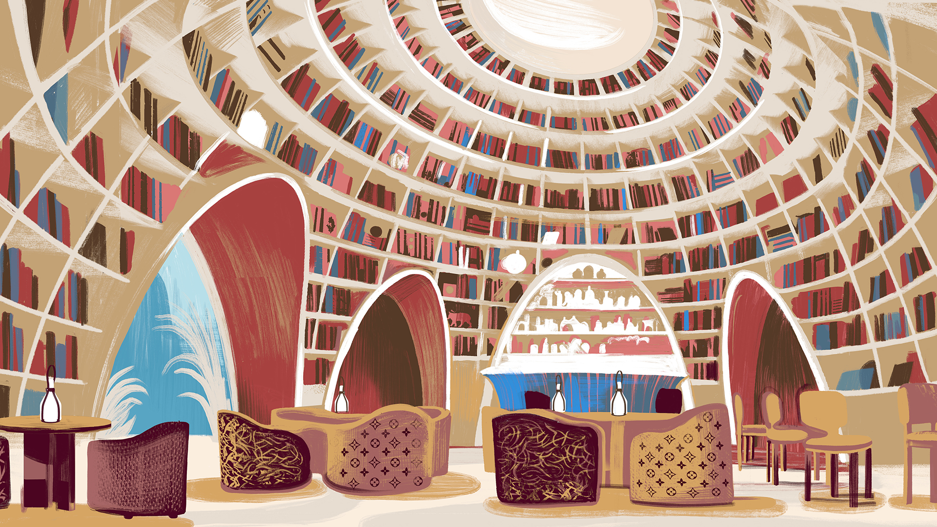 르 카페 루이 비통